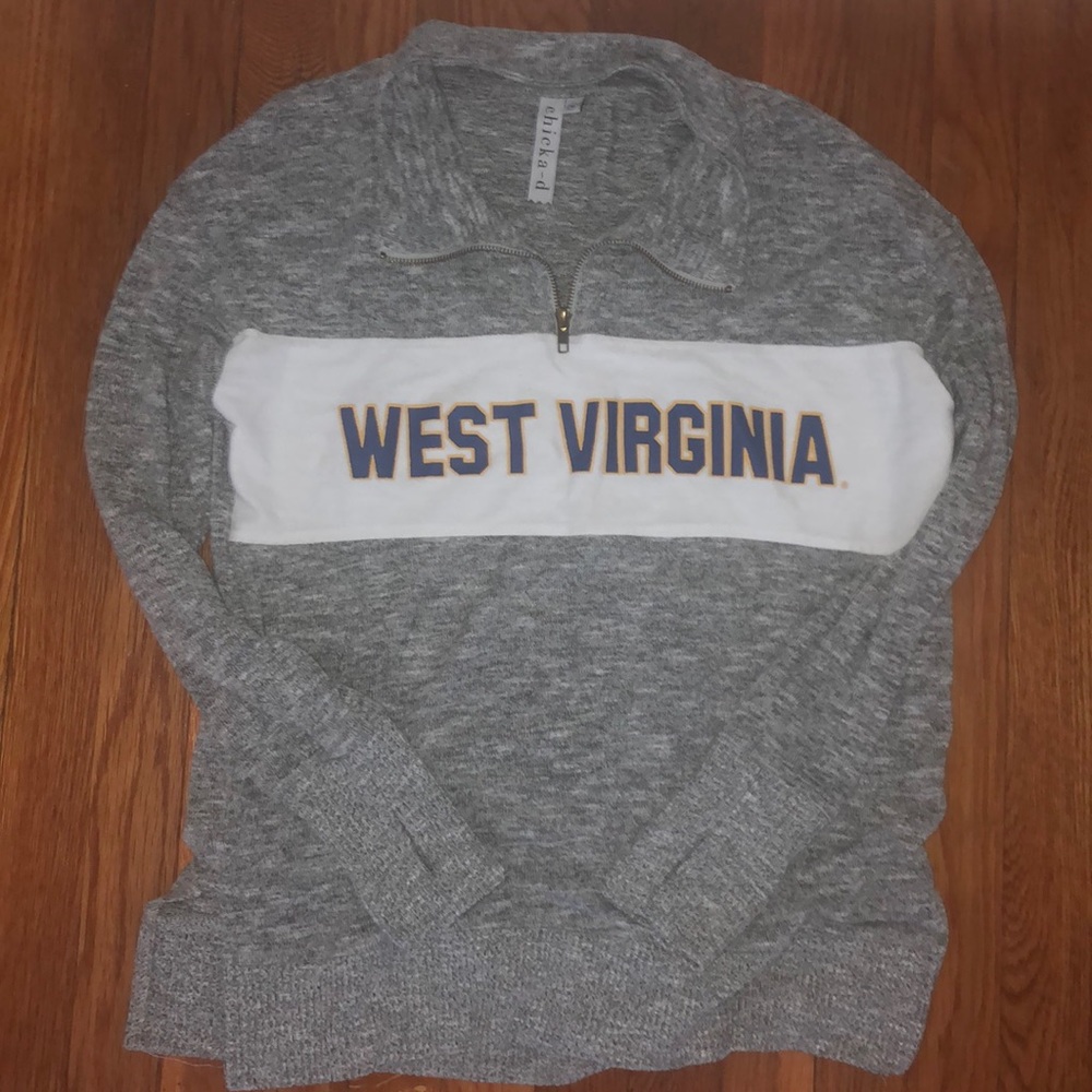 West Virginia University quarter zip